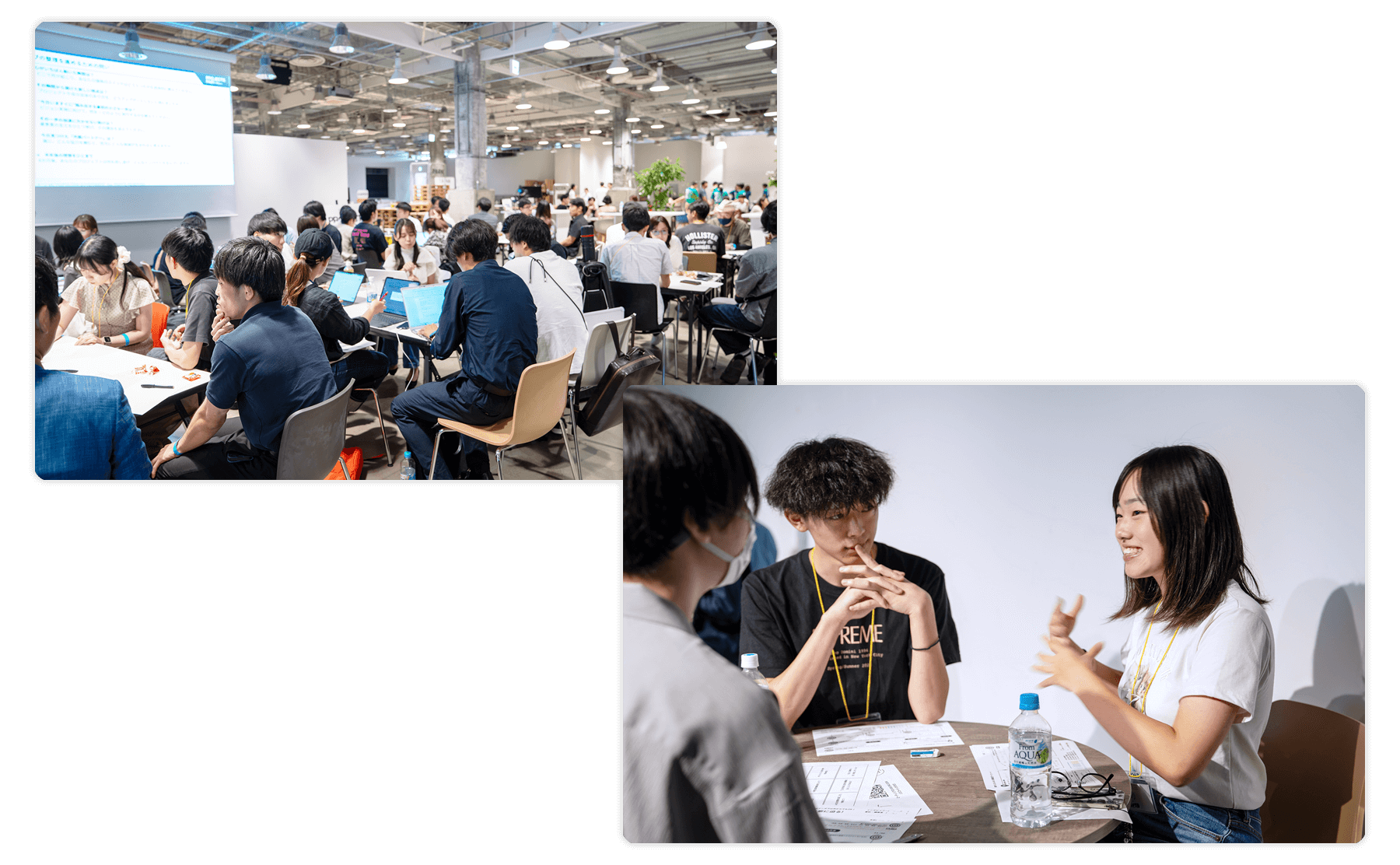 「交流の場」―新しい視点との出会いの様子