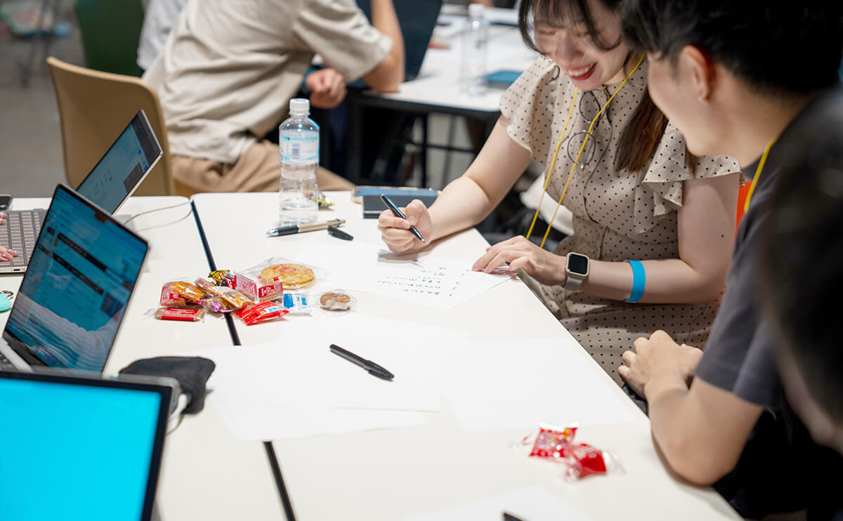 コワーキングの様子